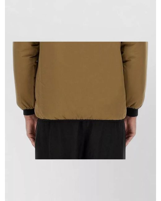 South2 West8 Natural Jacket Logo High Collar Chest Pocket for men