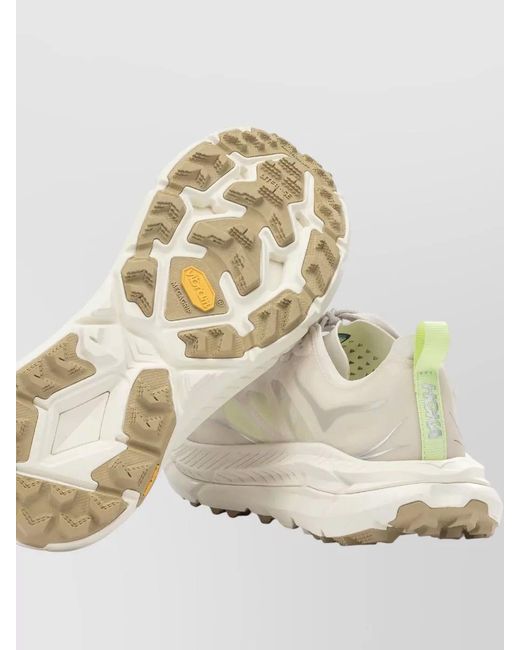 Hoka One One White Nylon Low-Top Sneakers for men