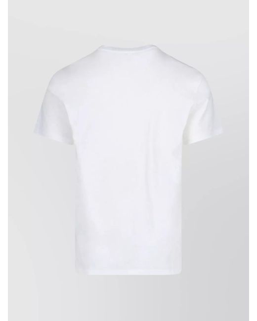 Valentino White Short Sleeve T-Shirt for men