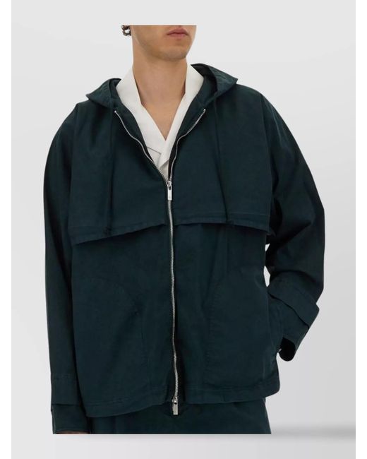 Helmut Lang Black Hooded Jacket for men