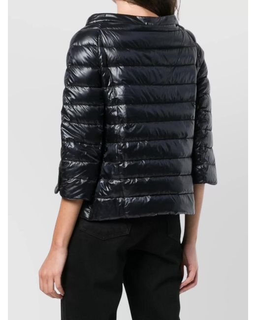 Herno Blue Down Feather Puffer Jacket