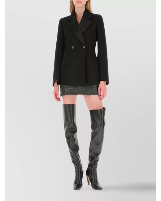 Bottega Veneta Black Wool Blazer