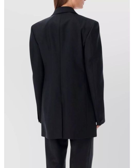 Givenchy Blue Virgin Wool Blend Blazer