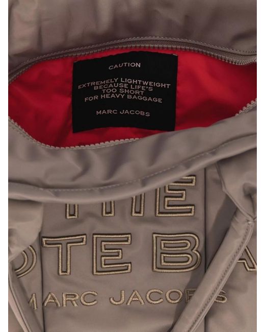 Marc Jacobs Gray 'The Puffy Nylon Large Tote' Shoulder Bag