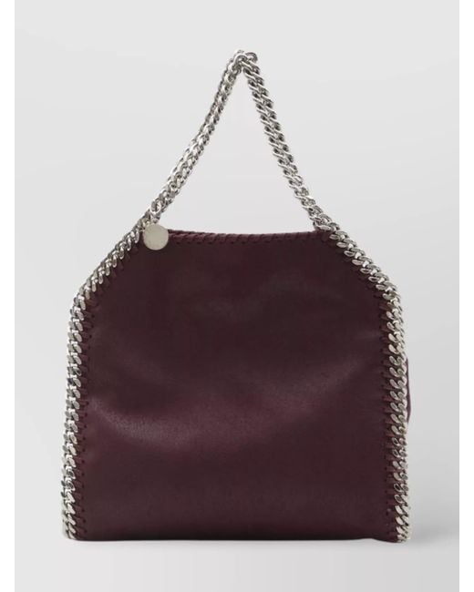 Stella McCartney Purple Small Falabella Tote Bag
