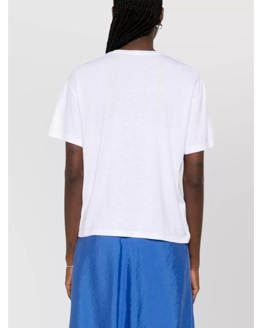 Totême  White Short-Sleeve T-Shirt