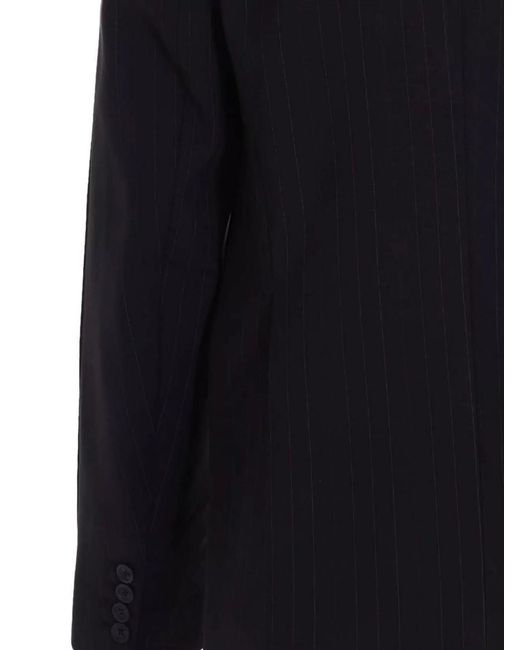 VTMNTS Blue Wool Tailored Blazer for men