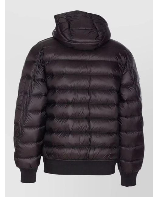 C P Company Blue Hooded Goggle Down Jacket Casual Style for men