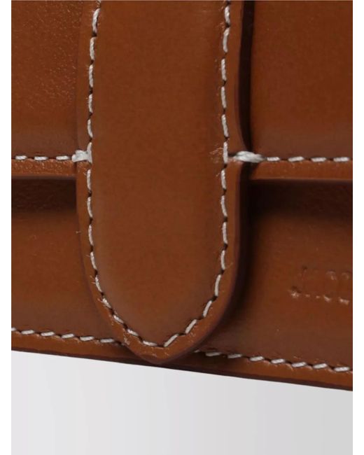 Jacquemus Brown Na Leather Airpods Case