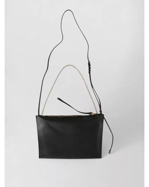 Givenchy White Voyou Leather Mini Crossbody Bag
