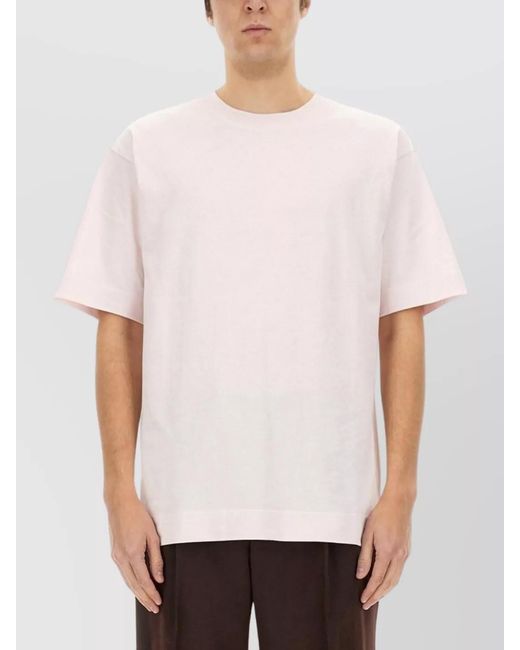 Dries Van Noten White Cotton T-Shirt for men
