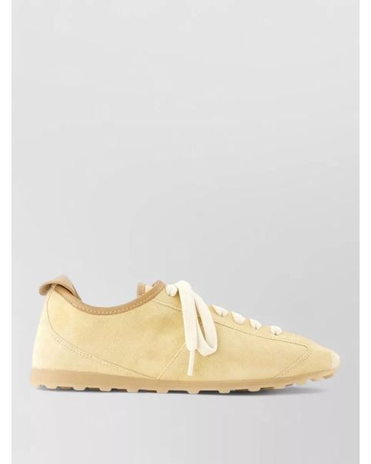 Jacquemus Metallic Leather Lace-Up Shoes