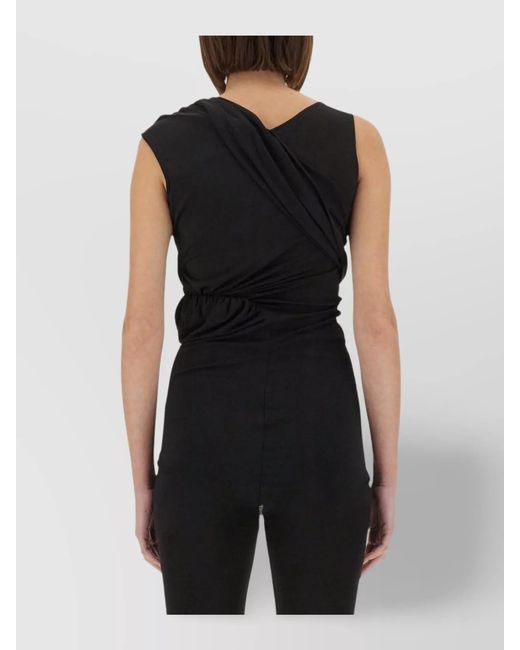 Rick Owens Black Slim-Fit Tank Top