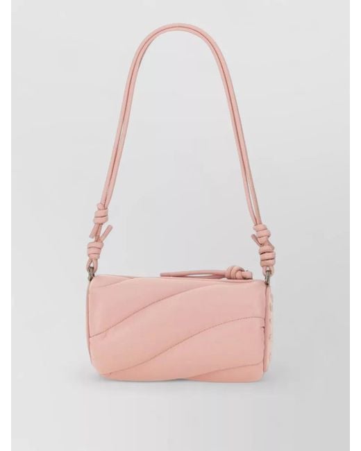 Fiorucci Pink Mella Mini Crossbody Bag Strap And Purse
