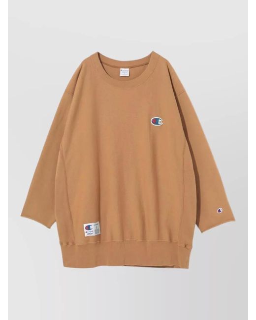 Undercover Natural Champion Knitwear Crew Neck Patch Logo