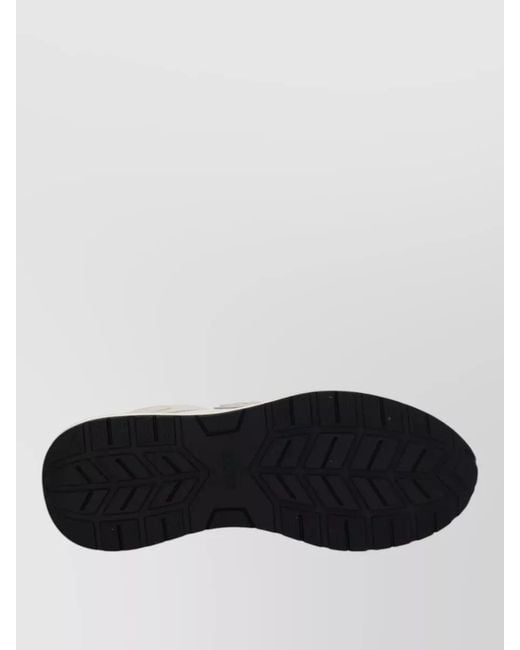 Boss Natural Leather Low-Top Sneakers for men