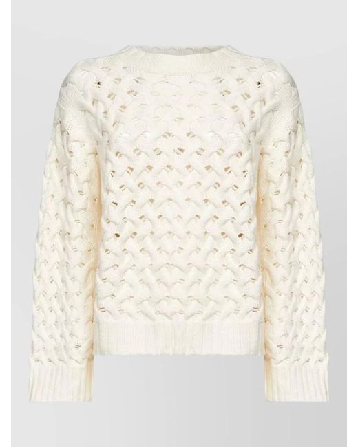 P.A.R.O.S.H. Natural Wool Sweatshirt