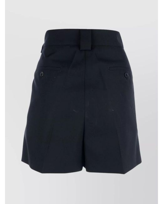 Prada Blue Tailored Shorts