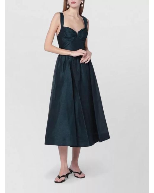 Zimmermann Blue Midi Dress