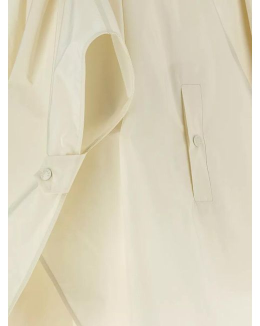 Moncler Natural Taffeta Cape