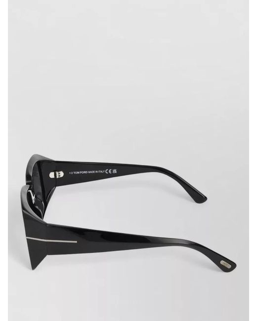 Tom Ford Metallic Square Sunglasses Ft1035 N 20 135