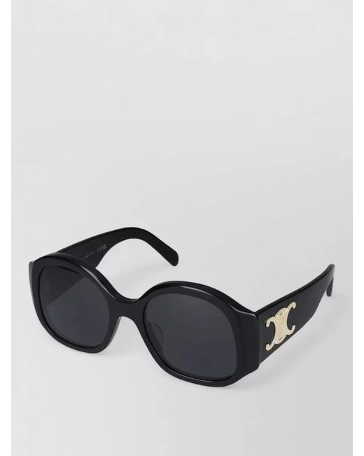 Céline Black Sunglasses Cl40305U Oversized Thick Temples