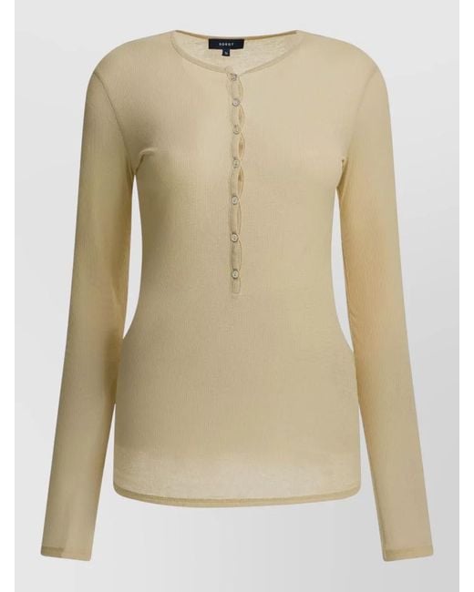 Soeur Natural Cotton T-Shirt