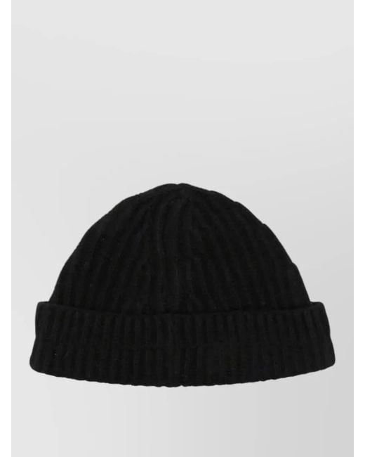 MM6 by Maison Margiela Black Wool Beanie