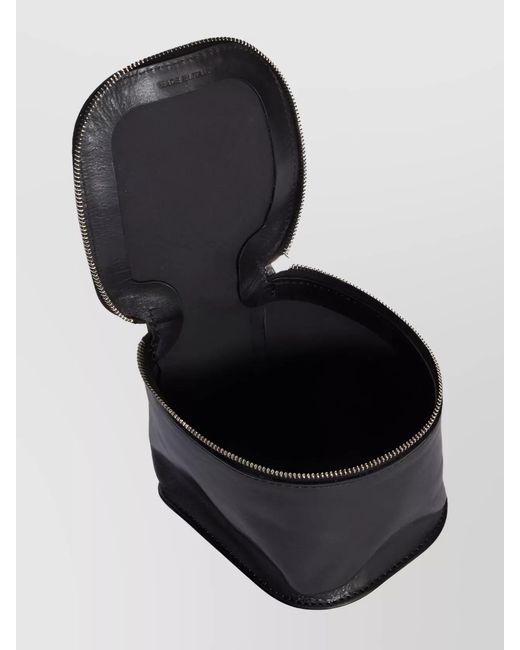 Rick Owens Black Leather Small Purse