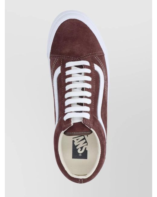 Vans Multicolor Leather Low-Top Sneakers for men