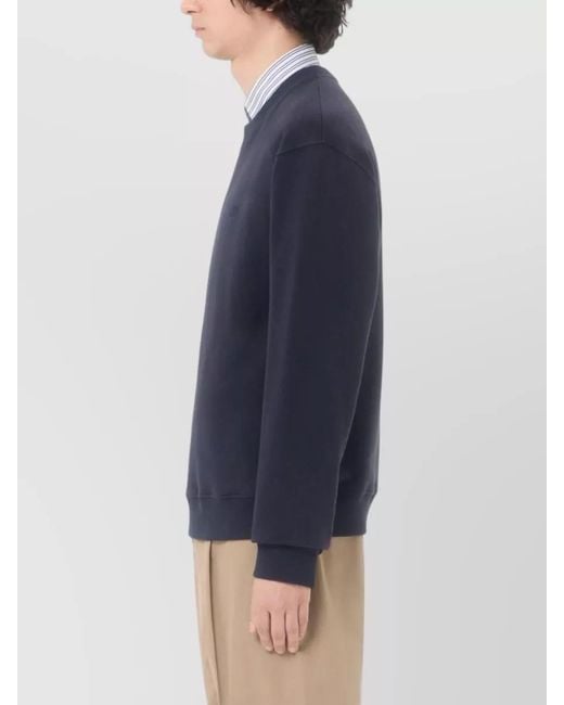 Valentino Garavani Blue Crewneck T-Shirt for men