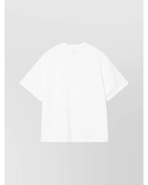 Carhartt White Organic Cotton T-Shirt for men