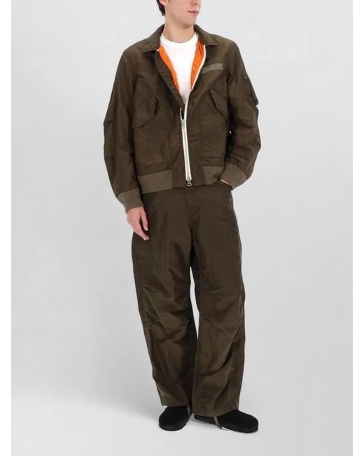Sacai Multicolor Nylon Cargo Pants for men