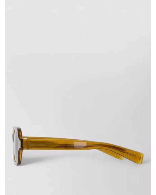 Saint Laurent Multicolor Sl 720 Acetate Square Sunglasses Thick Arms