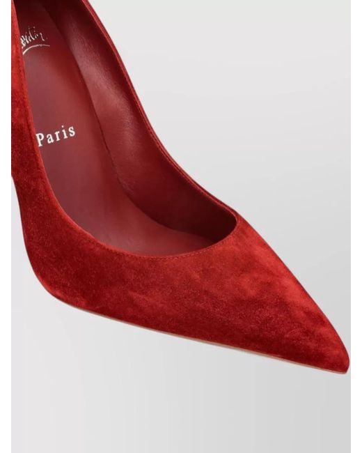 Christian Louboutin Red Velvet Miss Z Pumps