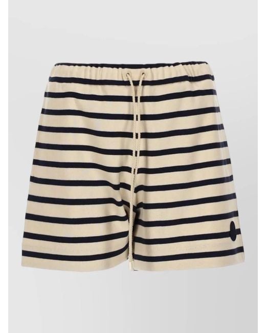 Moncler Multicolor Striped Shorts