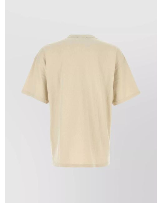 Represent Natural Cotton Printed Crew Neck T-Shirt for men