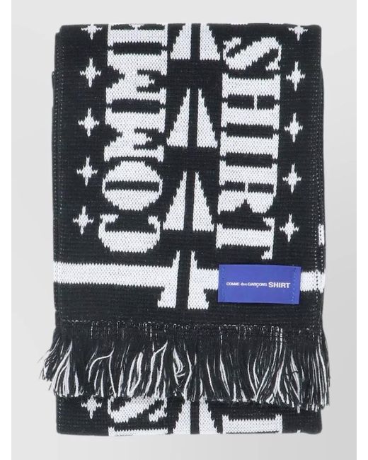Comme des Garçons Black Scarf for men