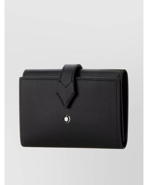 Montblanc Black Leather Wallet for men