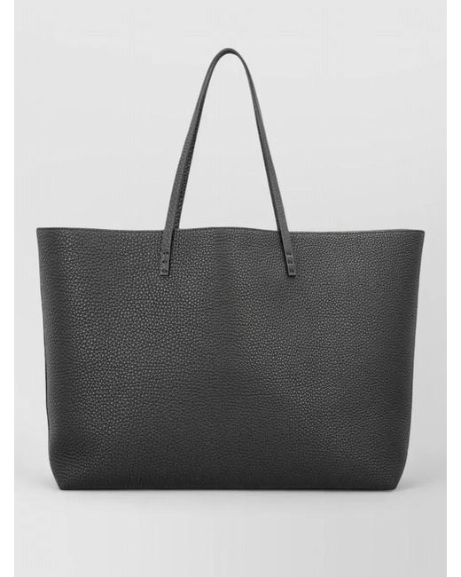 Fendi Black Medium Tote Bag Dual Handles Everyday