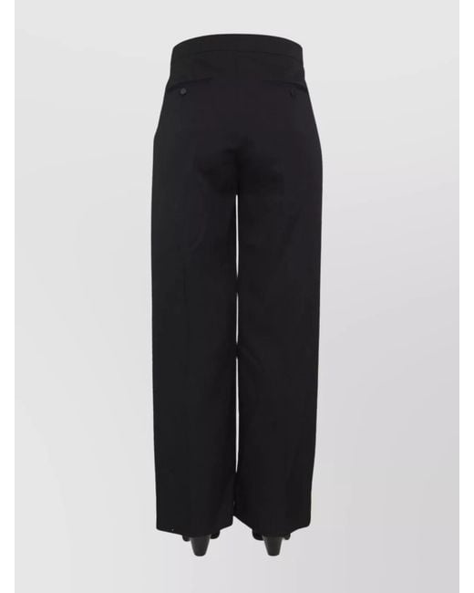 Isabel Marant Blue Wool Tailored Trousers