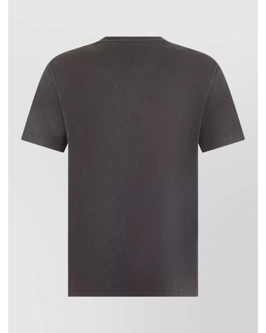 Boss Black Short Sleeve Cotton T-Shirt Crew Neck for men