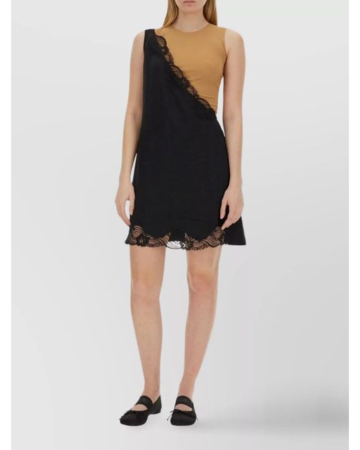 MM6 by Maison Margiela Black Mini Dress