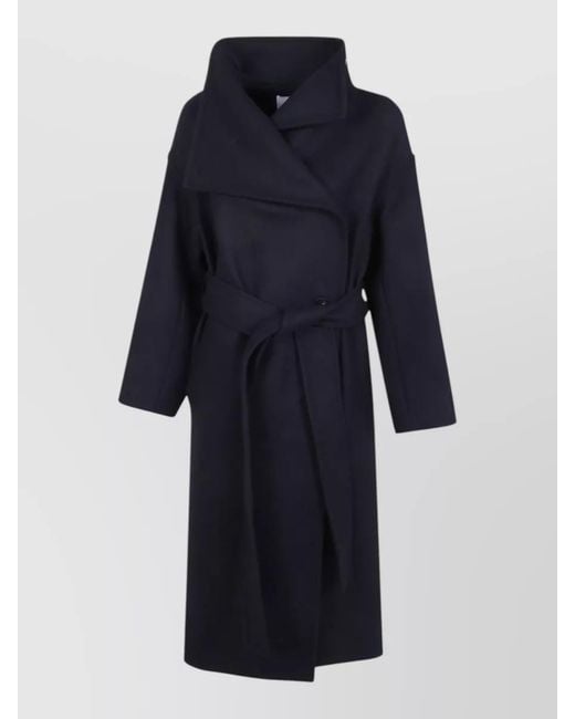 Joseph Blue Wool Blend Coat