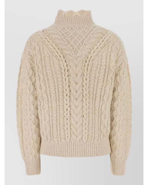Isabel Marant Natural Alpaca Blend Sweater