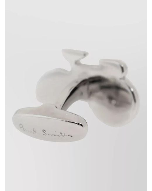 Paul Smith Metallic Cufflinks Bicycle Motif Enamel for men