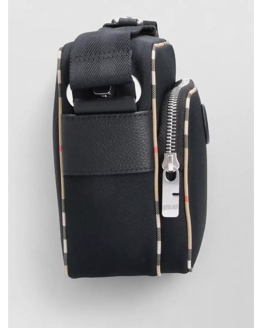 Burberry Black Fabric Crossbody Bag for men