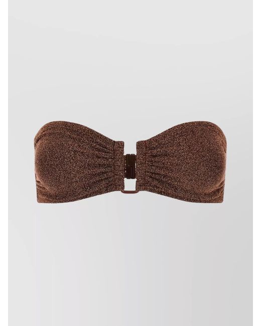 Eres Brown Flamboyant Bikini Top