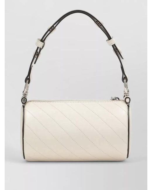 Gucci Natural Shoulder Bag Adjustable Strap Quilted Design