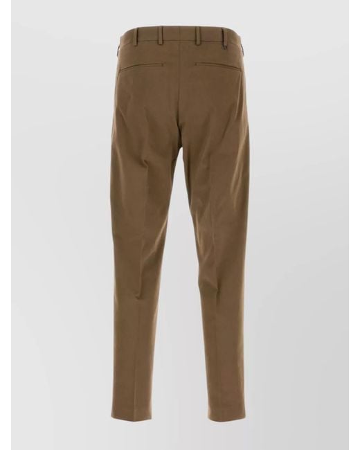 PT Torino Natural Straight-Leg Trousers for men